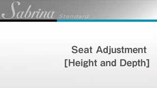 Adjustment Functions / Seat adjustment - Sabrina Standard Part.1