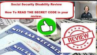 CDR - Social Security Disability Review Form 454 Secret Code