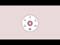 Interactive Radial Menu-HTML|CSS|JS