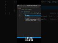 Hello world in java #javascript #java #javaprogramming #coding