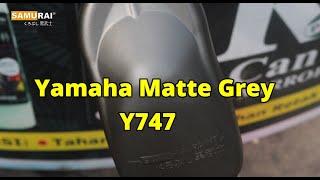 Samurai Paint : Tips Pengecatan Yamaha Matte Grey Y747