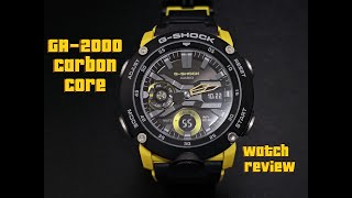 Casio G-Shock GA-2000 Carbon Core Guard Review