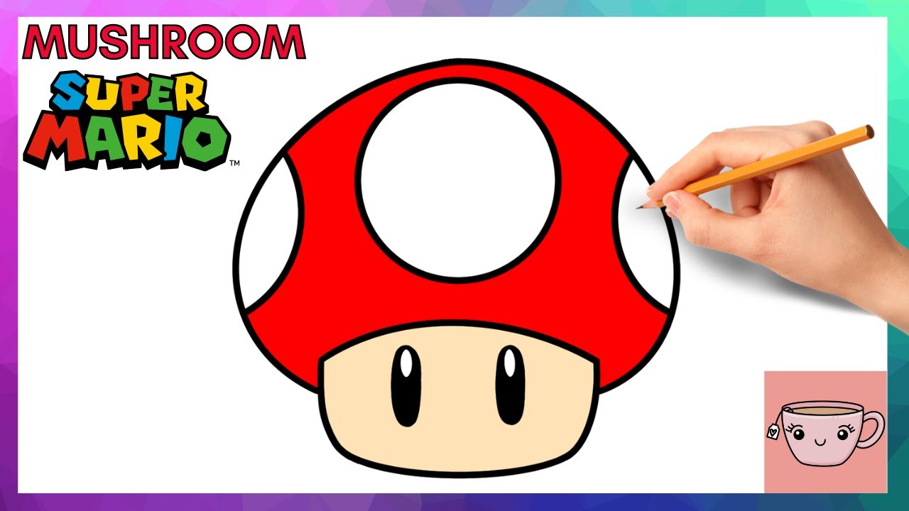 Easy Mario Characters To Draw How To Draw Supermario Video Published