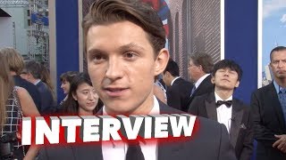 Spider-Man Homecoming Premiere: Exclusive Interview w/ Tom Holland | ScreenSlam