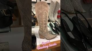 Crystal cowboy boots at Belk