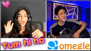 Indian Girl Falls In Love When I Sing This HINDI MASHUP On OMEGLE | Sobit Tamang