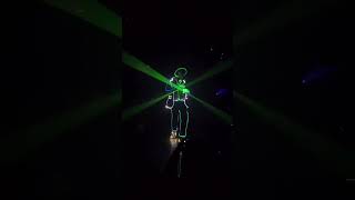 Laser man Michael Jackson type dance