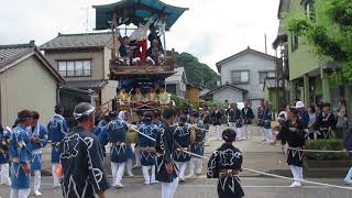 平成30年村上大祭その２　屋台巡行開始