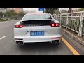 Porsche 971 Panamera 4 S | ARMYTRIX Exhaust | Loud Revs Sound Launch Control