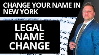 How to Legally Change Your Name in New York | Legal Name Change Tutorial 2026