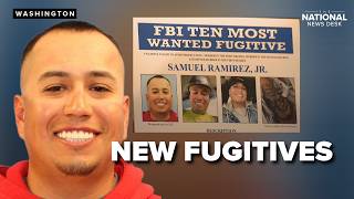 NEW FUGITIVES added to FBI’s most wanted list