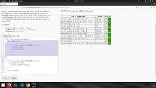 Codingjs Codingbat Array 2 Zerofront Javascript Solution