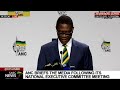 Mashatile briefs the media on the ANC NEC meeting outcomes