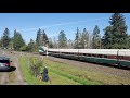 2021 02 28 amtrak 129 south with train 865 talgo series vi funeral train