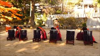 2012-12-08 筑波山神社　和太鼓グループ　彩　3