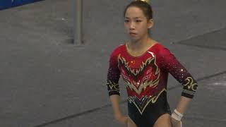 Chen Xinyi (CHN) Floor D-Score 2024 Cottbus World Cup FX EF (2022-24 Code) (13,666 (5.6)