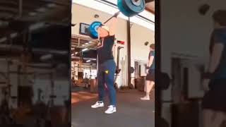 Сломал штангу! #качалка #качки #штанга #gym #gymfails