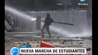 Visión Siete: Chile: Nueva marcha de estudiantes