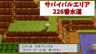 サバイバルエリア 226番水道【ポケモンBDSP キャプチャーしやすい動画】