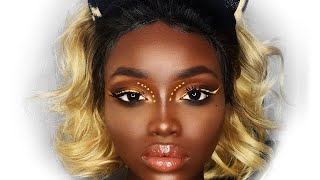 Festival Makeup Tutorial | BLACK GIRL MAGIC