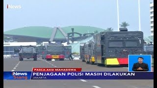 Usai Aksi Massa, Anggota Brimob Berjaga di Gedung DPR - iNews Siang 25/09