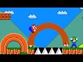 Cat Mario: Everything turns to BEND when Mario touches it in Super Mario Bros.