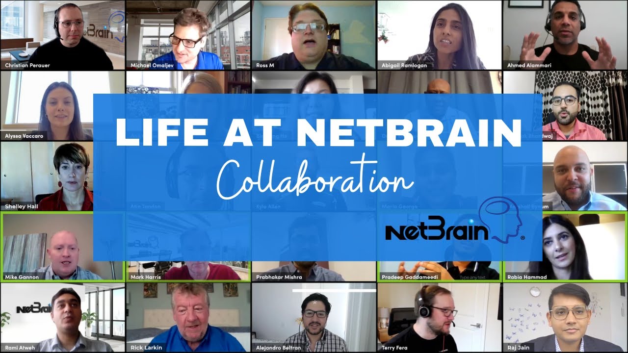 Life At Netbrain Collaboration Youtube