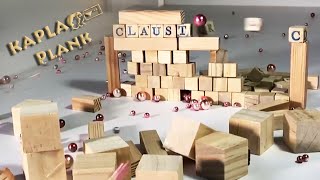 Kapla Plank physics, Realistic destruction Claustrophobic | Blender tutorial