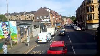 8945 SN66WGV Enviro 400MMC X10A Stirling-Glasgow Midland bluebird (Mcgills) 8/6/23