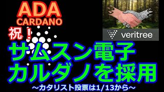 【カルダノADA 10万円勝負！】20220106  第1029話   サムスン電子カルダノを採用　2,005,666円（+1905.7％)