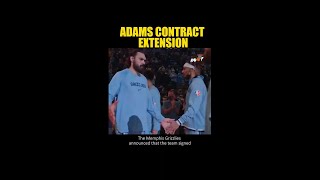 STEVEN ADAMS CONTRACT EXTENSION #stevenadams #contractextension #grizzlies
