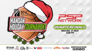 🏀 (12-27-23) Mandan Holiday Tournament presented by BNC National Bank