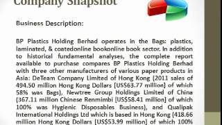 BP Plastics Holding Berhad Company Snapshot