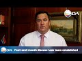 Foot and mouth disease task team launched by Minister of Agriculture, John Steenhuisen