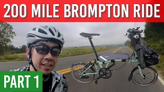 Seattle to Vancouver on my Brompton: The 2 Day Journey Begins! [RSVP Guide Vlog][Part 1]