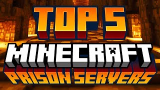 TOP 5 PRISON SERVERS *2023* | Best Minecraft OP Prison | 1.8/1.19/1.20+ (BEDROCK/JAVA SERVERS)