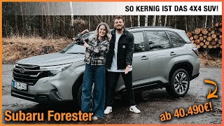 Subaru Forester im Test (2025) So kernig ist das NEUE 4x4 SUV ab 40.490€! Fahrbericht | Review