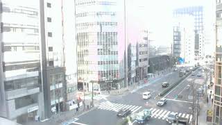 東京都千代田区麹町ライブカメラ。Tokyo Shinjuku street Live camera. World cam.