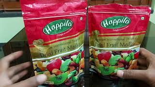 Happilo Tropical Dried Fruit - unboxing and review