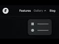 Framer Tutorial: Navigation Bars With Dropdown Menus
