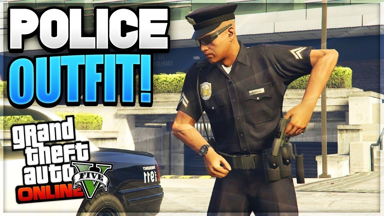 GTA 5 "HOW TO GET THE COP OUTFIT" *EASY* (GTA 5 ONLINE PATCH 1.42 ...