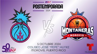 Explosivas de Moca vs Montañeras de Morovis