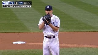 TB@NYY: Warren strikes out six over 5 2/3 innings