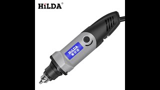 Best HILDA 400W Mini Electric Drill For Dremel Rotary Tools Variable Speed Grinder Grinding Tool