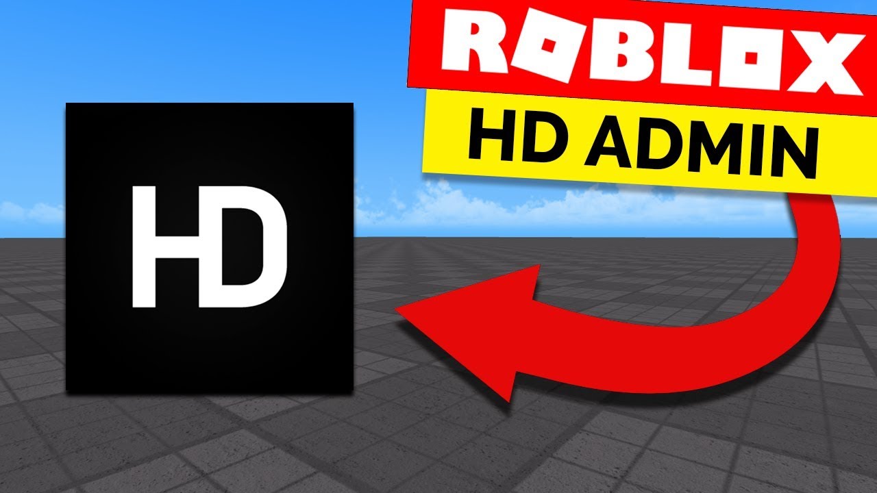 How To Add Admin Commands In Your Roblox Game - HD Admin [1] - YouTube