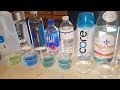 Ph Balance test on 16 different waters