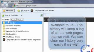 Computer lessons - Web browser basics computer lesson