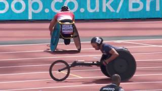 Men’s 400m T53 | Round 1 Heat 1 | London 2017 World Para Athletics Championships