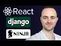 React + Django Ninja: Full-Stack Auth (in 15 Mins) ⚡️