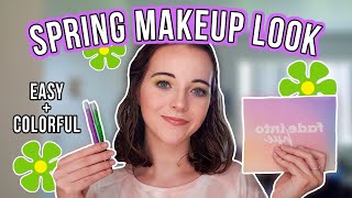 EASY + COLORFUL SPRING MAKEUP LOOK | Drugstore Makeup Look That Anyone Could Do